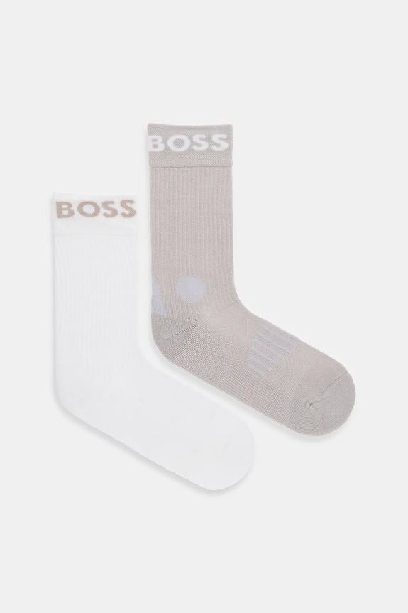Ponožky BOSS 2-pak 2P RS Sport CC dlhé ponožky béžová 50469747