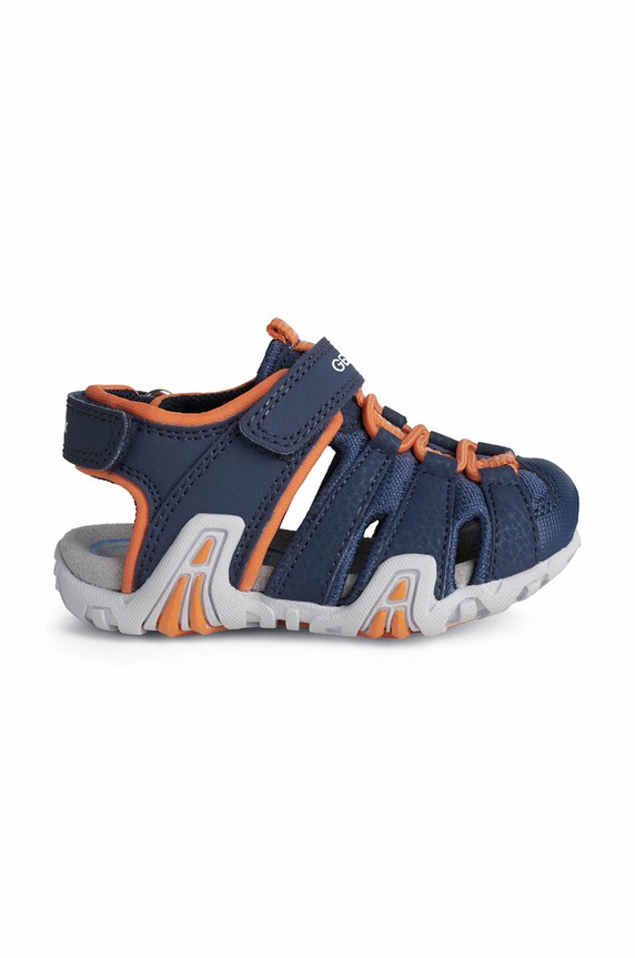 Geox sandali per bambini tessile blu navy B1524A.0CE15.24.27