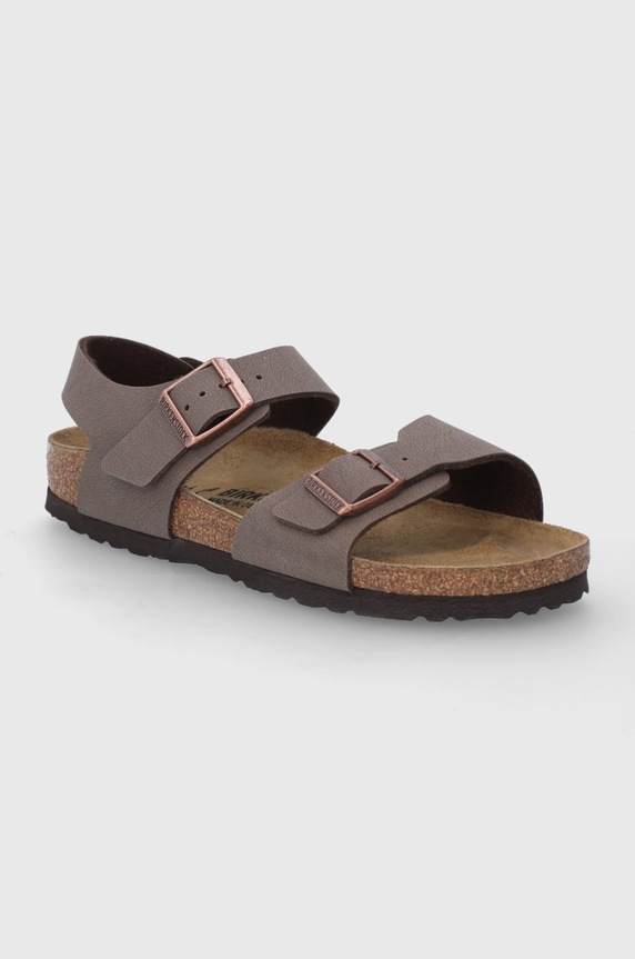 Birkenstock sandały New York 87783.36.39 brązowy SS26