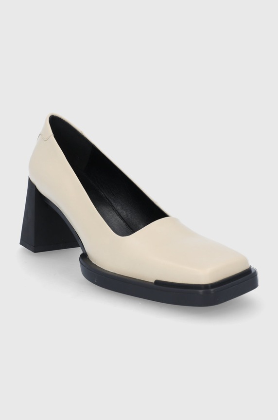 Vagabond Shoemakers bőr flip-flop Edwina 5310.101.32 bézs SS22