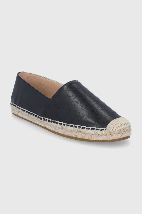 Coach - Bőr espadrilles Canva C6763.BLK fekete SS22