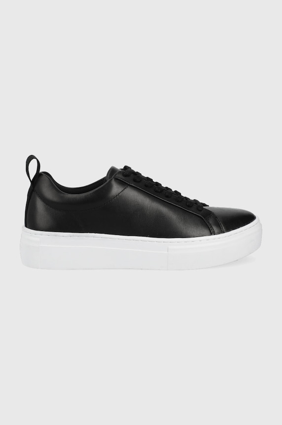 Vagabond Shoemakers sneakersy skórzane ZOE PLATFORM platforma czarny 5327.201.20