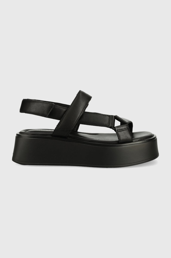 Vagabond Shoemakers sandały skórzane COURTNEY 5-8 cm czarny 5334.401.92
