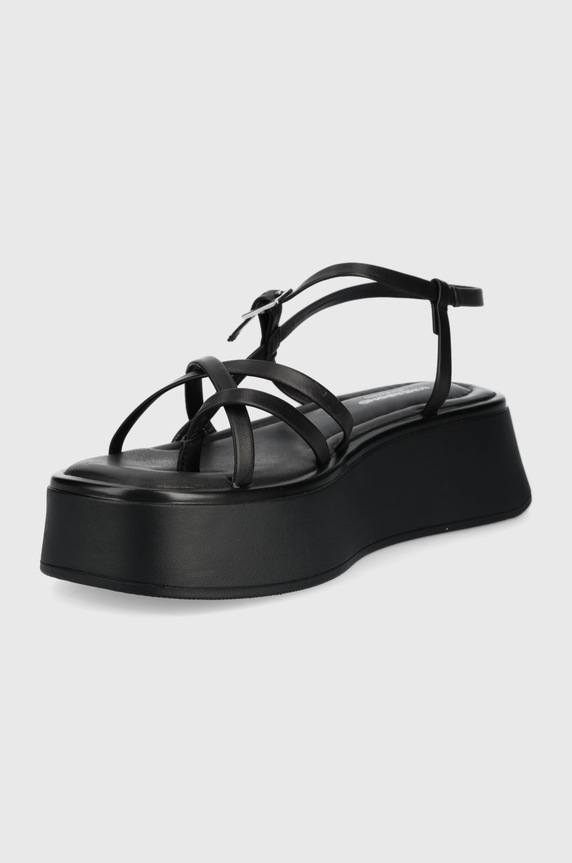 Încălțăminte Vagabond Shoemakers sandale de piele Courtney 5334.701.92 negru