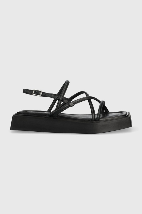 Vagabond Shoemakers sandały skórzane EVY pozostałe czarny 5336.101.20