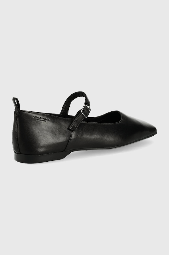 Vagabond Shoemakers bőr balerina cipő Delia 5307.401.20 fekete AW25