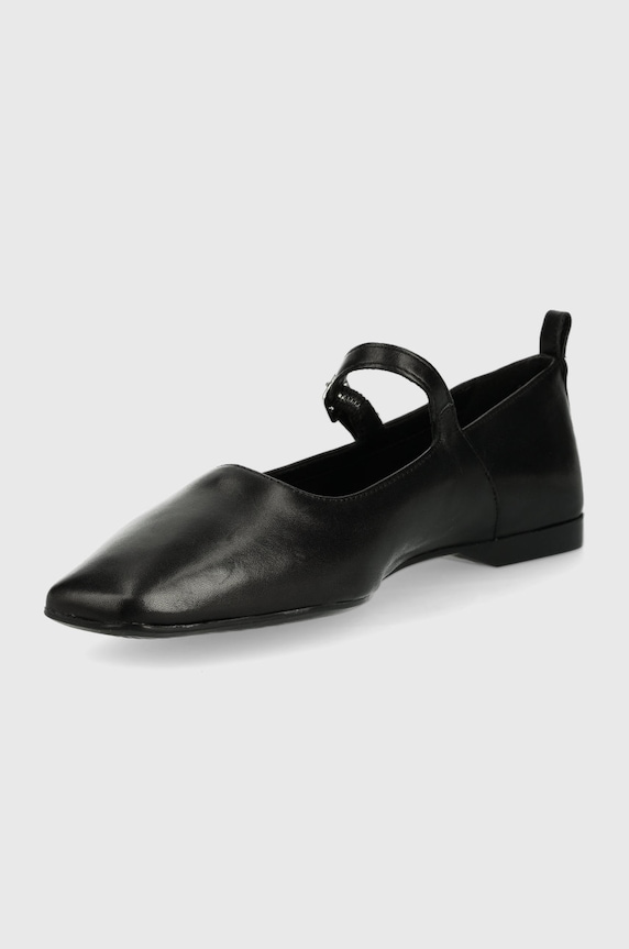 Cipők Vagabond Shoemakers bőr balerina cipő Delia 5307.401.20 fekete
