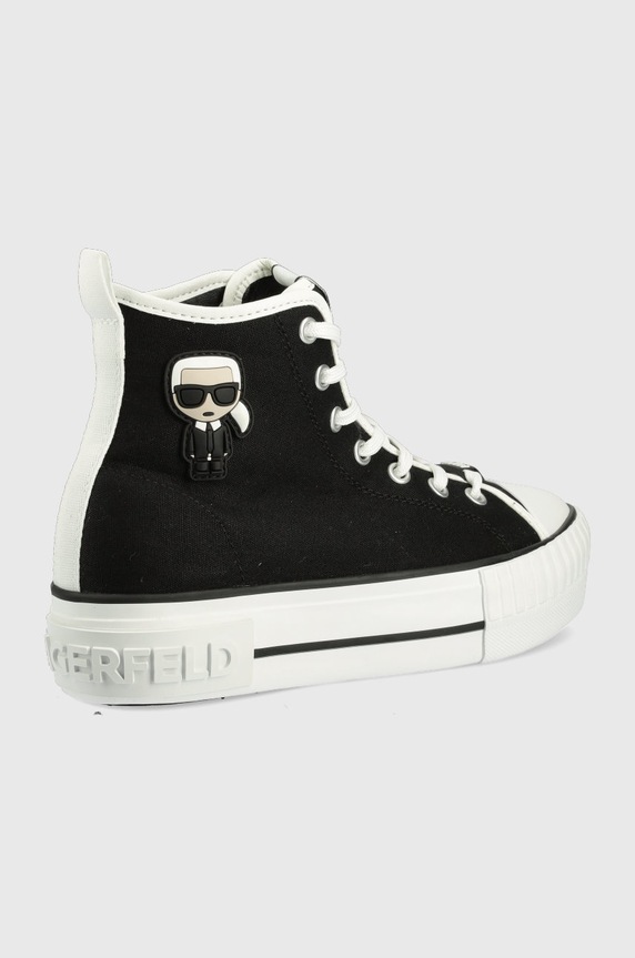 Karl Lagerfeld trampki KAMPUS MAX KL60450.900 czarny SS22