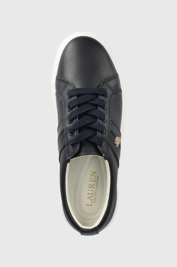 Кожаные ботинки Lauren Ralph Lauren Janson II тёмно-синий 802849533001.410