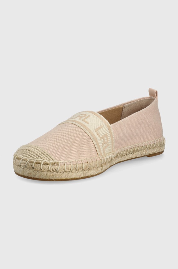 Obuwie Lauren Ralph Lauren espadryle CAYLEE 802824652006.650 802824652006.650 różowy