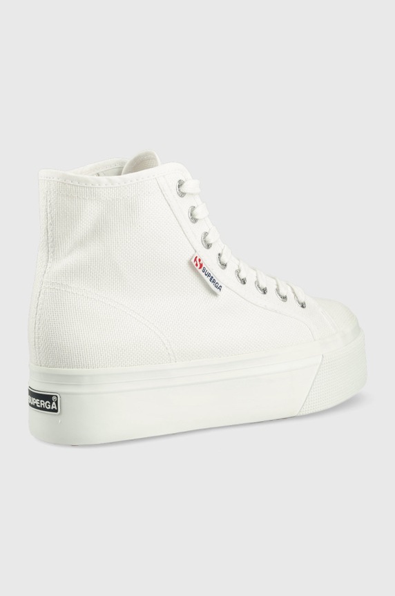 Πάνινα παπούτσια Superga S41273W.901 λευκό SS22