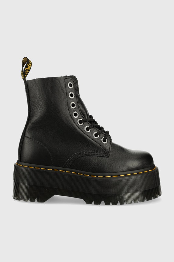 Kožne čizme Dr. Martens 1460 Pascal Max bez tople podstave crna DM26925001