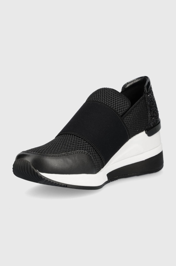 Obuv Tenisky MICHAEL Michael Kors Felix Trainer 43S7FXFS1D.001 čierna