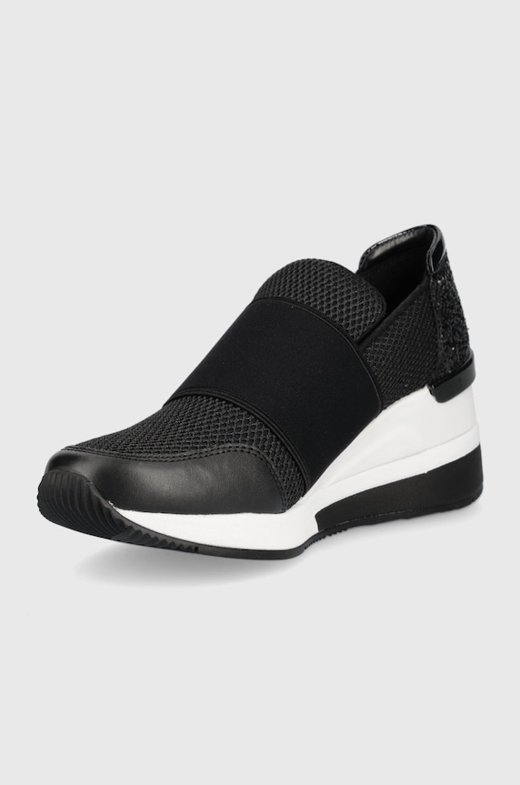 Obuv Tenisky MICHAEL Michael Kors Felix Trainer 43S7FXFS1D.001 čierna