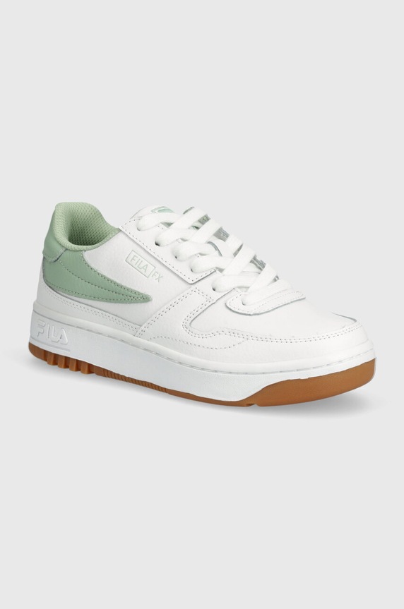 Fila sneakers din piele FXVentuno plată verde FFW0003