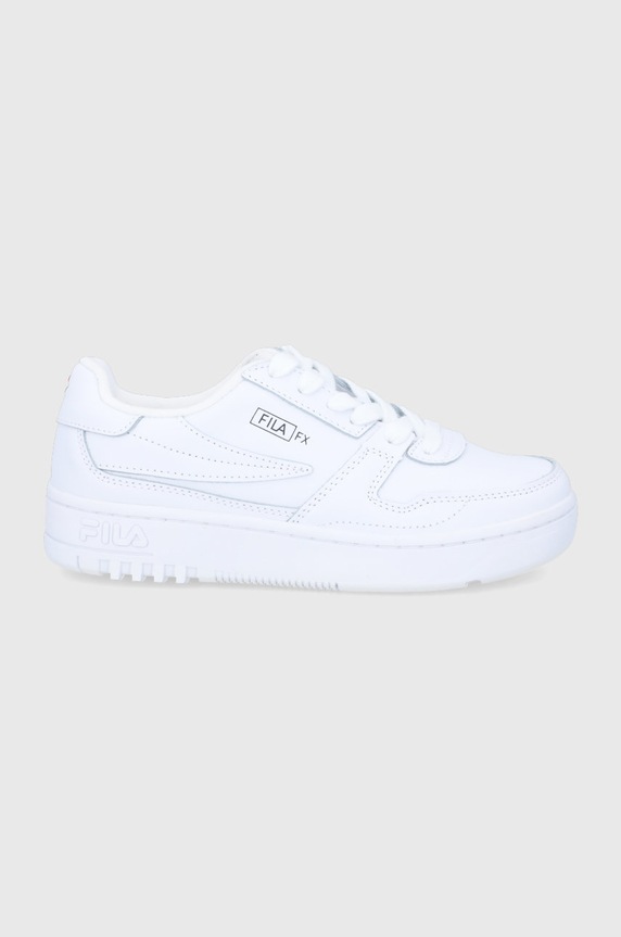 Fila sneakersy skórzane FXVentuno płaska biały FFW0003