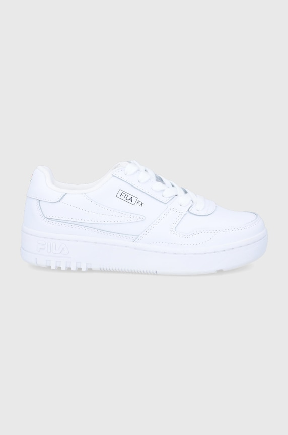 Fila sneakersy skórzane FXVentuno płaska biały FFW0003