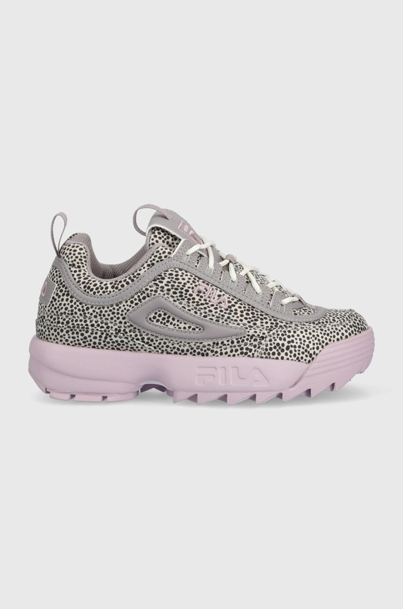 Fila sneakersy Disruptor imitacja skóry licowej fioletowy FFW0092