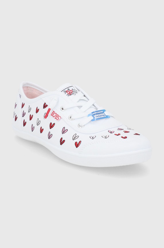 Skechers tenisówki SKECHERS X JGOLDCROWN 113951.PPYY biały SS25