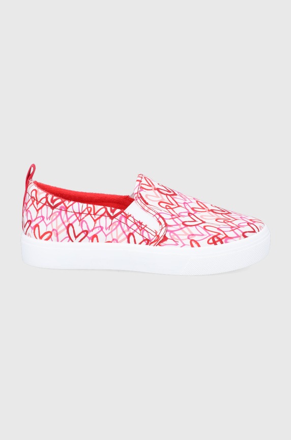 Skechers sportcipő slip on piros 155503.PPYY