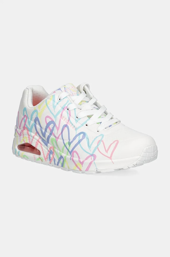 Tenisice Skechers SKECHERS X JGOLDCROWN platforma bijela 155507.PPYY