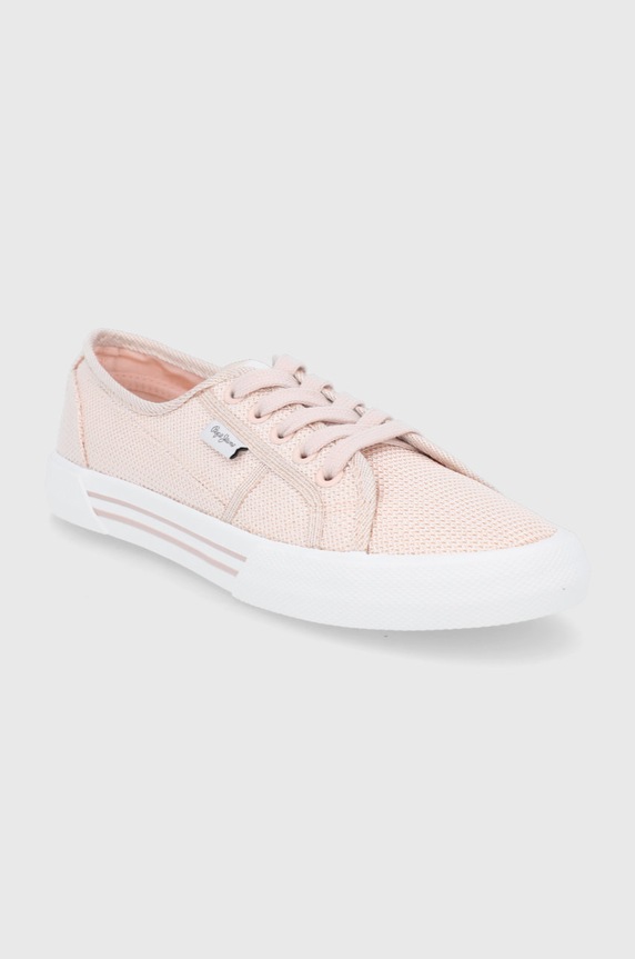 Pepe Jeans sportcipő Brady W Shine PLS31290.303 rózsaszín SS22