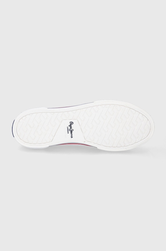 Pepe Jeans tenisówki brady w basic PLS31287.800 biały