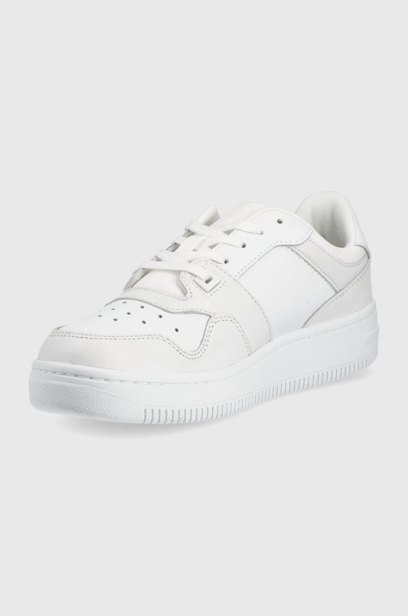 Obuv Tenisky Tommy Jeans EN0EN01723.YBR.RETRO.B biela