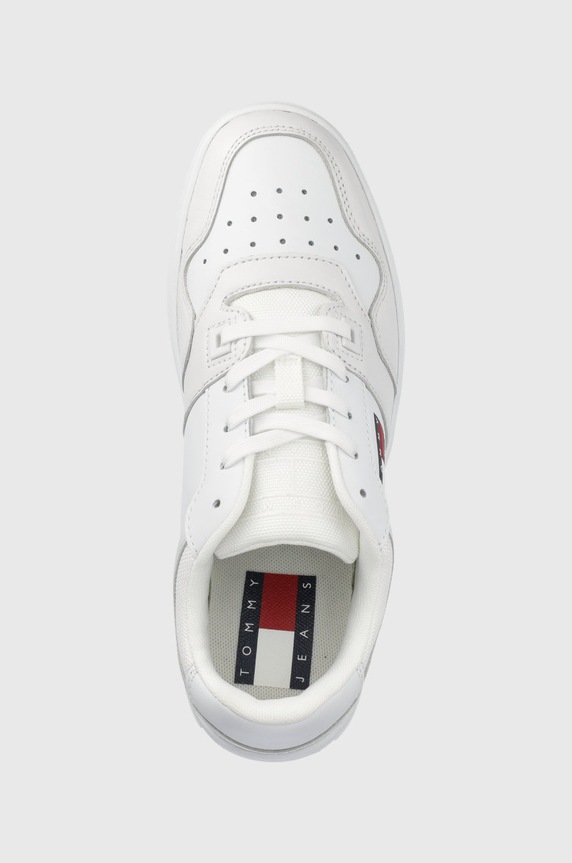 Tenisky Tommy Jeans biela EN0EN01723.YBR.RETRO.B