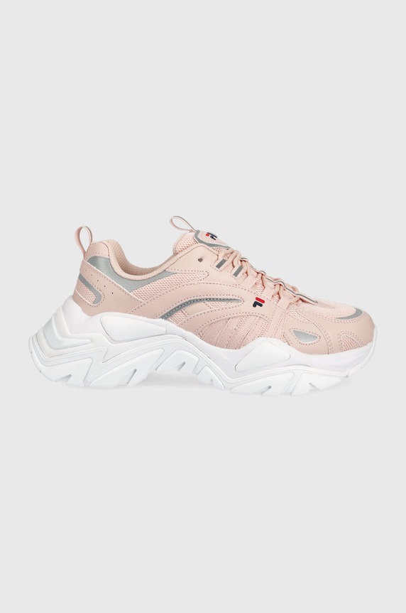 Tenisky Fila Electrove imitace kůže růžová FFW0086