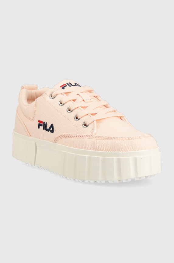 Fila tenisówki Sandblast FFW0062 pomarańczowy SS24