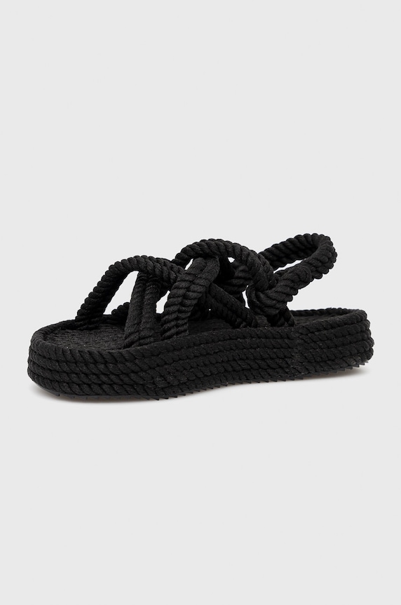 Bohonomad sandale Bodrum BOD.0020.PRS negru SS25
