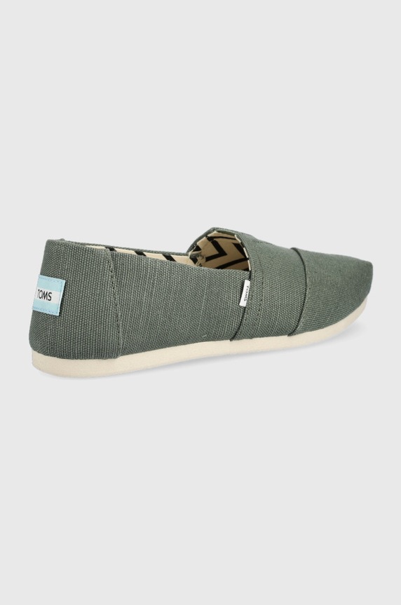 Toms espadrile Alpargata 10017719 verde SS26