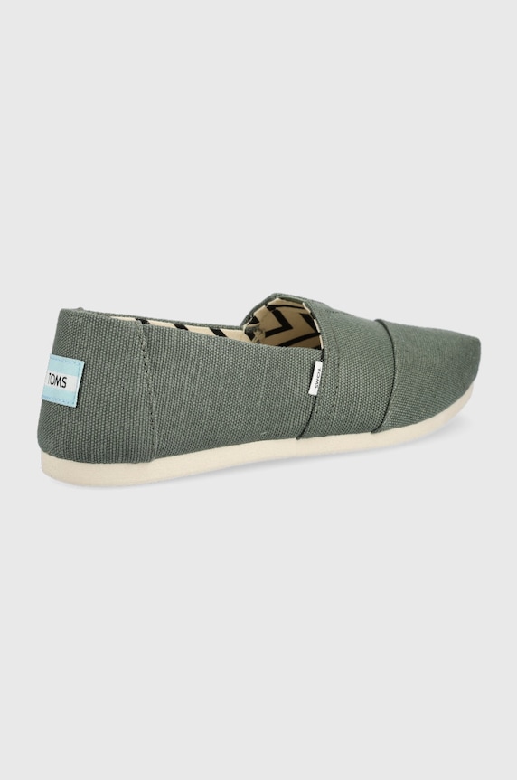 Toms espadrile Alpargata 10017719 verde SS26