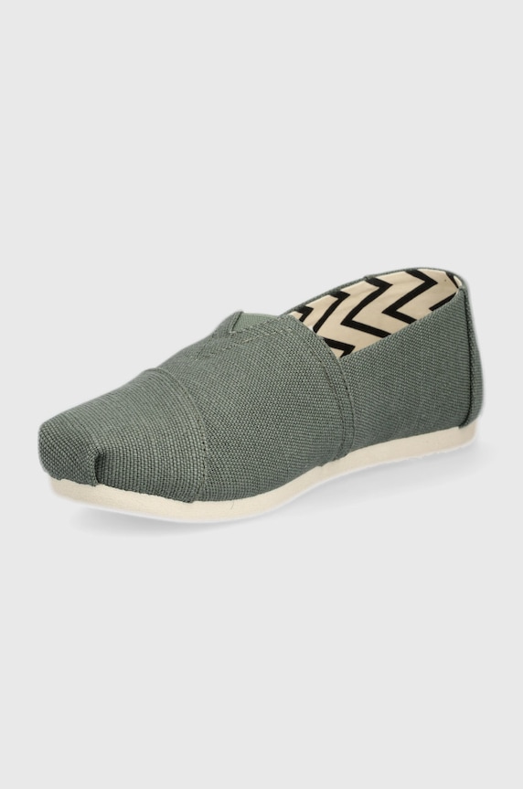 Încălțăminte Toms espadrile Alpargata 10017719 verde