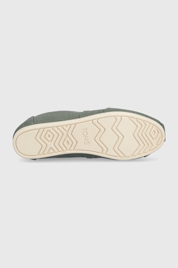 Toms espadrile Alpargata 10017719 verde