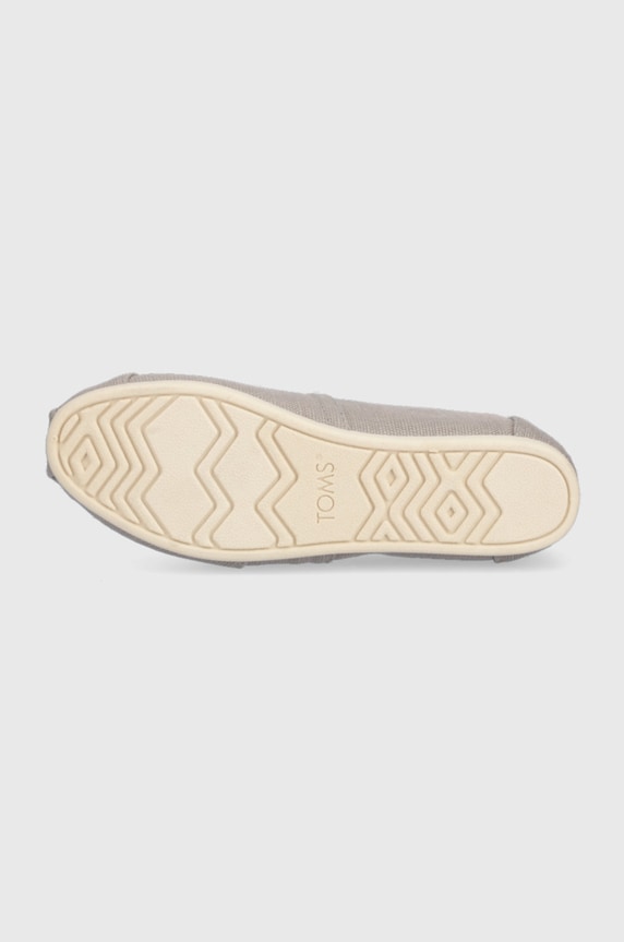 Toms espadryle Alpargata 10017741 szary