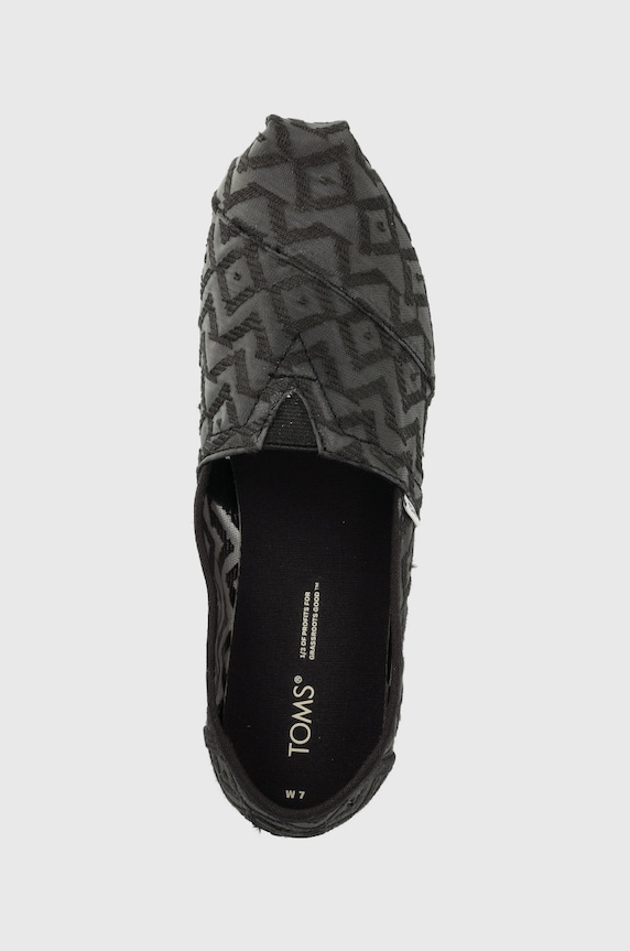 Еспадрилі Toms Alpargata чорний 10017805