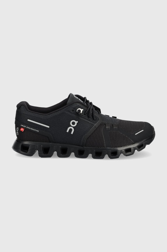 On buty do biegania Cloud 5 syntetyczny czarny 5998905