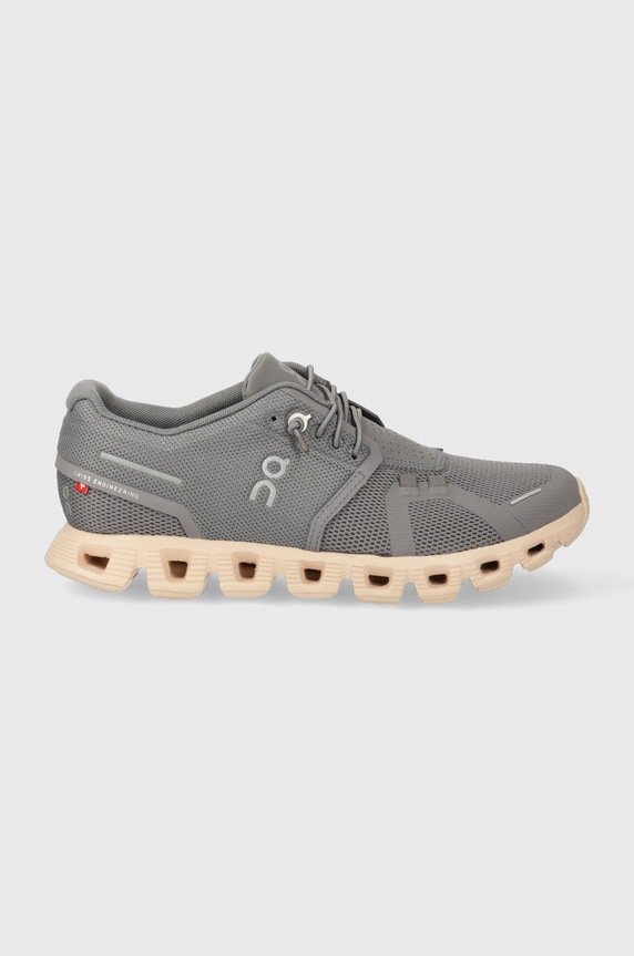 On buty do biegania Cloud 5 syntetyczny szary 5998883
