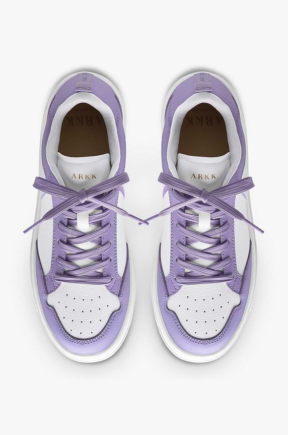 Obuwie Arkk Copenhagen sneakersy skórzane Visuklass CR5937.0266.W fioletowy
