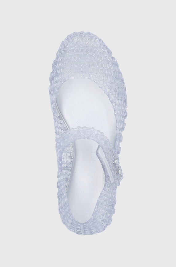 Melissa baleriny dziecięce Papel srebrny M.32995.53890