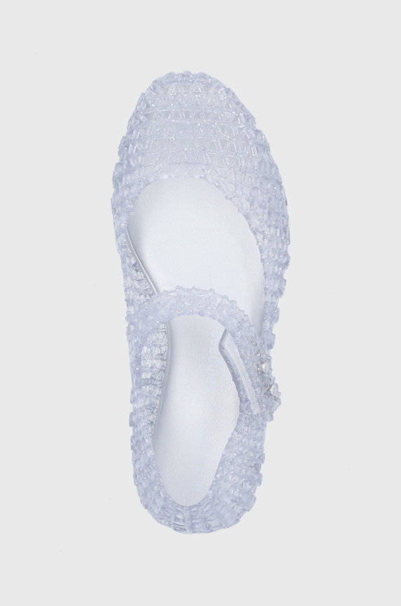 Melissa baleriny dziecięce Papel srebrny M.32995.53890