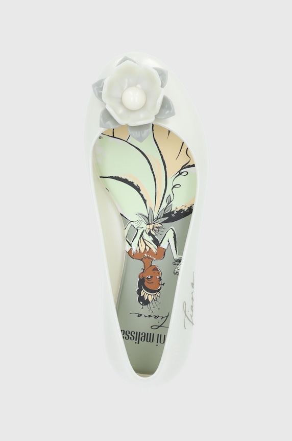 Melissa gyerek balerina Planet friendly fehér M.33448.54121