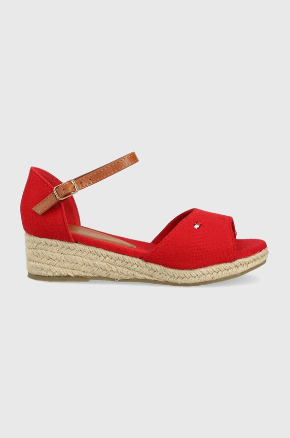 Otroški sandali Tommy Hilfiger rdeča T3A7.32185.33.34