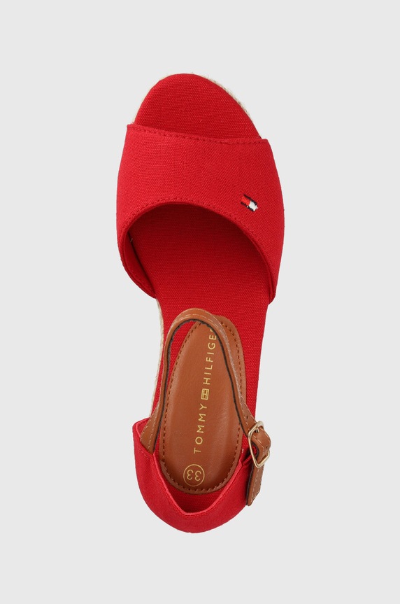 Otroški sandali Tommy Hilfiger rdeča T3A7.32185.33.34