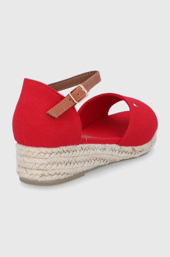 DÍVKA Dětské sandály Tommy Hilfiger T3A7.32185.35.40 červená
