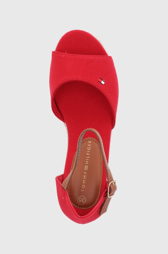 Dětské sandály Tommy Hilfiger červená T3A7.32185.35.40
