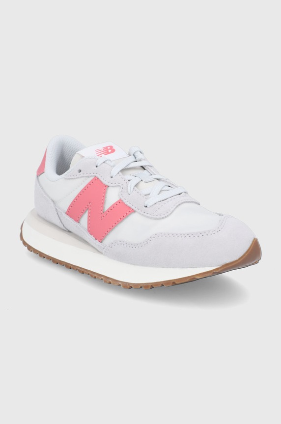 New Balance buty GS237PK GS237PK szary SS22