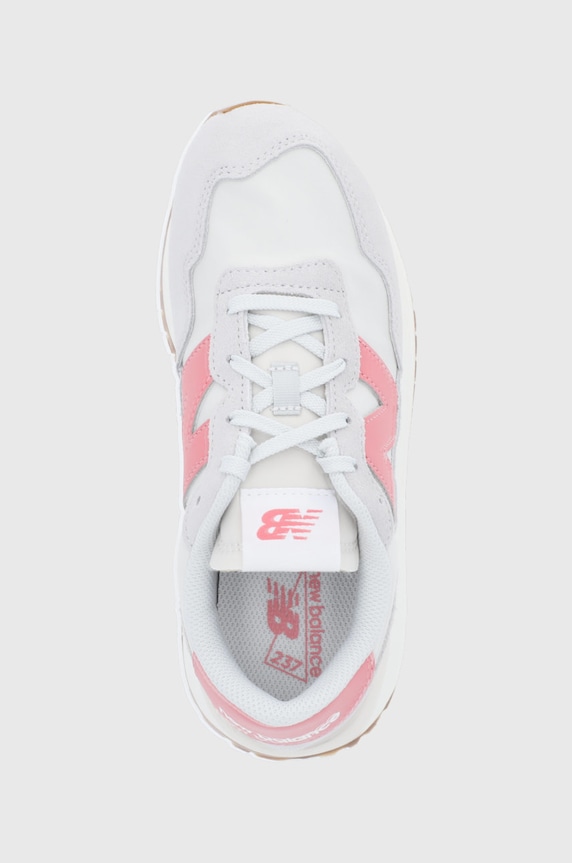 New Balance buty GS237PK szary GS237PK